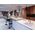 Sofotel Hoker barowy z oparciem Castel czarno-szary