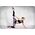 Neo-Sport Mata treningowa NS-921 173 cm x 61 cm x 0.6 cm różowa