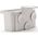 Brabantia Organizer do zlewu Sink Side jasnoszary 302480