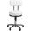 Activeshop Taboret kosmetyczny AM-877 biały universal