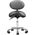 Activeshop Taboret kosmetyczny 1025 Giovanni czarny universal