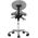 Activeshop Taboret kosmetyczny 1025 Giovanni szary universal