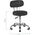 Activeshop Taboret kosmetyczny do pedicure A-007 czarny universal