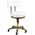 Activeshop Krzesło kosmetyczne GOLD AM-961 białe universal