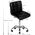 Activeshop Krzesło kosmetyczne A-5299 czarne universal