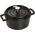 STAUB Garnek STAUB żeliwny okrągły 2.2 ltr czarny
