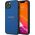 Guess Etui Guess GUHCP13SPSASBBL Apple iPhone 13 mini niebieski/blue Saffiano Strap
