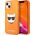Karl Lagerfeld Etui Karl Lagerfeld KLHCP13SCHTRO Apple iPhone 13 mini pomarańczowy/orange hardcase Glitter Choupette Fluo