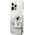 Karl Lagerfeld Etui Karl Lagerfeld KLHCP13XGCFS Apple iPhone 13 Pro Max srebrny/silver hardcase Liquid Glitter Choupette Fun