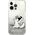 Karl Lagerfeld Etui Karl Lagerfeld KLHCP13XGCFS Apple iPhone 13 Pro Max srebrny/silver hardcase Liquid Glitter Choupette Fun