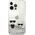 Karl Lagerfeld Etui Karl Lagerfeld KLHCP13XGKCS Apple iPhone 13 Pro Max srebrny/silver hardcase Liquid Glitter Karl&Choupette