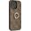Guess Guess GUHCP13L4GMRBR iPhone 13 Pro / 13 6,1" brązowy/brown hardcase 4G with ring stand