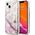 Guess Guess GUHCP13SLGPEPI iPhone 13 mini 5,4" różowy/pink hardcase Peony Liquid Glitter