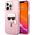 Karl Lagerfeld Karl Lagerfeld KLHCP13XKHTUGLP iPhone 13 Pro Max 6,7" różowy/pink hardcase Glitter Karl`s Head