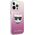 Karl Lagerfeld Karl Lagerfeld KLHCP13XCTRP iPhone 13 Pro Max 6,7" hardcase różowy/pink Choupette Head