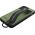 Diesel DIESEL HANDSTRAP CASE UTILITY TWILL IPHONE 12 MINI CZARNY/ZIELONY standard