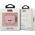 Karl Lagerfeld Etui ochronne KLA3UKHGP Glitter Karl`s Head do AirPods 3 różowe