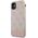 Guess Etui Guess GUHCN61G4GLPI Apple iPhone 11 różowy/pink hard case 4G Stripe Collection