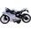 Jokomisiada Diecast model Motocykl z naciągiem zabawka ZA3933