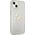 Guess Etui Guess GUHCP13SPCUGL4GTR Apple iPhone 13 mini transparent hard case Glitter 4G Big Logo