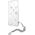 Guess Etui Guess GUHCP13SKSPESI Apple iPhone 13 mini srebrny/silver hardcase Peony Chain Collection