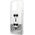 Karl Lagerfeld Etui Karl Lagerfeld KLHCP13LKICGLS Apple iPhone 13 Pro srebrny/silver hardcase Liquid Glitter Karl&Choupette Head