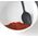 Brabantia Łopatka ze skrobakiem Tasty+ czerwona 122743