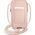 Guess Guess Torebka GUPHMPSASBPI 6,1" różowy/pink Saffiano Strap