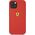 Ferrari Ferrari FESSIHCP13SRE iPhone 13 mini 5,4" czerwony/red hardcase Silicone