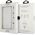 Guess Guess GUHCP13SKPSWH iPhone 13 mini 5,4" Transparent hardcase White Pearl