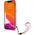 Guess Guess GUHCP13MKCABPI iPhone 13 6,1" różowy/pink hardcase Camo Strap Collection