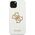 Guess Guess GUHCP13SLS4GGWH iPhone 13 mini 5,4" biały/white hard case Silicone 4G Logo