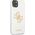 Guess Guess GUHCP13SLS4GGWH iPhone 13 mini 5,4" biały/white hard case Silicone 4G Logo