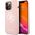 Guess Guess GUHCP13LLS4GWPI iPhone 13 Pro / 13 6,1" różowy/pink hard case Silicone 4G Logo