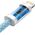 Kabel USB Baseus USB-C - Lightning 1 m Niebieski (BSU3066BLU)