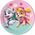 PROCOS Talerzyki papierowe Psi Patrol Skye & Everest, 23cm, 8 szt. (plastic-free)