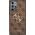 Guess Guess GUHCS22L4GMGBR S908 S22 Ultra brązowy/brown hardcase 4G Big Metal Logo