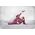 Neo-Sport Mata treningowa NS-922 183 cm x 60 cm x 1 cm różowa