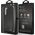 BMW Etui BMW BMHCS22MPUCARTCBK Samsung Galaxy S22+ Plus black/czarny M Collection Triangles