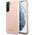 Guess Etui Guess GUHCS22MLSLMGPP Samsung Galaxy S22+ Plus różowy/pink hardcase Silicone Script Metal Logo