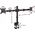 Ergosolid Uchwyt biurkowy na 2 monitory 10" - 30" (NF12)