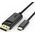 Kabel USB Choetech USB-C - DisplayPort 1.8 m Czarny (6971824971569)