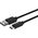 Kabel USB Ansmann USB-A - USB-C 1 m Czarny (456531)