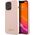 Guess Guess GUHMP13XLSLMGLP iPhone 13 Pro Max 6,7" jasnoróżowy/light pink hardcase Silicone Script Gold Logo Magsafe