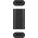 Adapter USB CoreParts USB-C - USB-C Czarny  (MBXUSBC-AC0007)