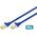 Digitus DIGITUS CAT 6A S/FTP Patchkabel, 10 Stück, 1m, blau