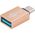 Adapter USB Goobay USB-C - USB Złoty  (JAB-2960626)