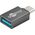 Adapter USB Goobay USB-C - USB Szary  (JAB-3395479)