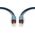 Kabel Clicktronic RCA (Cinch) - RCA (Cinch) 1m granatowy