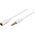 Kabel Goobay Jack 3.5mm - Jack 3.5mm 0.5m biały (62359)
